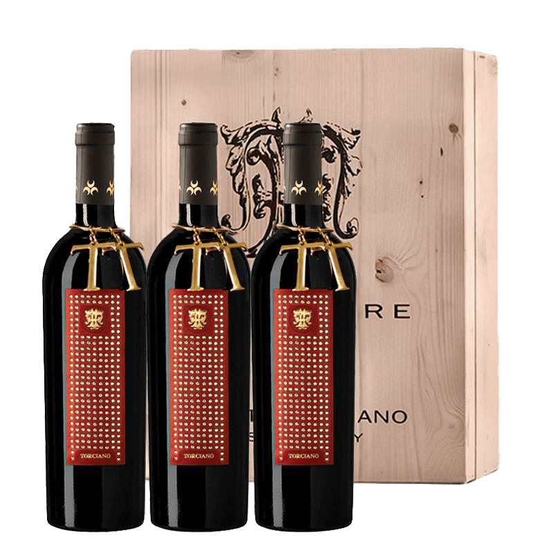2020 Tenuta Torciano Estate bottles Bolgheri  "Gioiello"  - 3 Bottles with wooden box